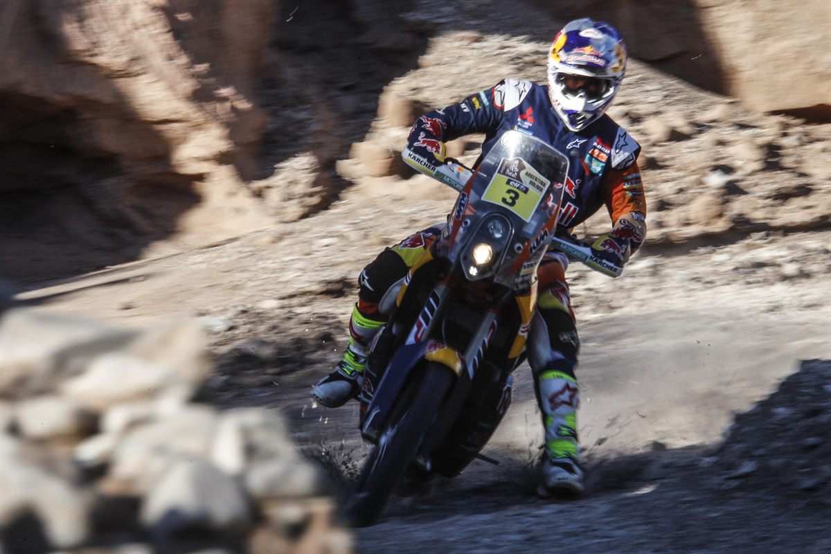 Toby Price KTM 450 RALLY Dakar 2016