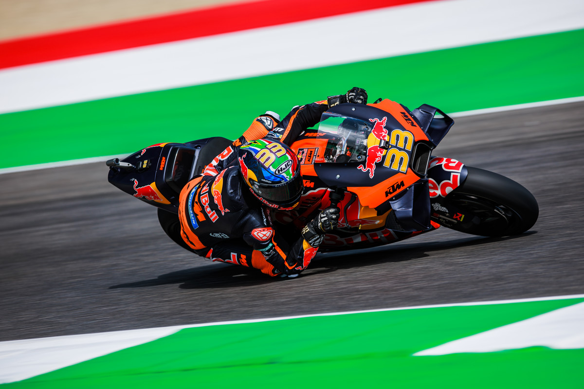 Brad Binder KTM MotoGP 2022 Italy Qualification