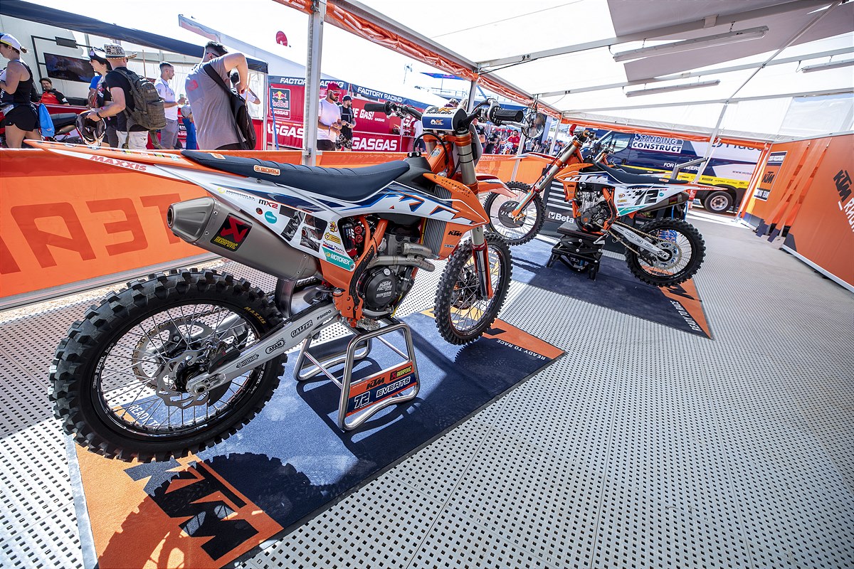 Liam Everts KTM 250 SX-F 2022 Spain