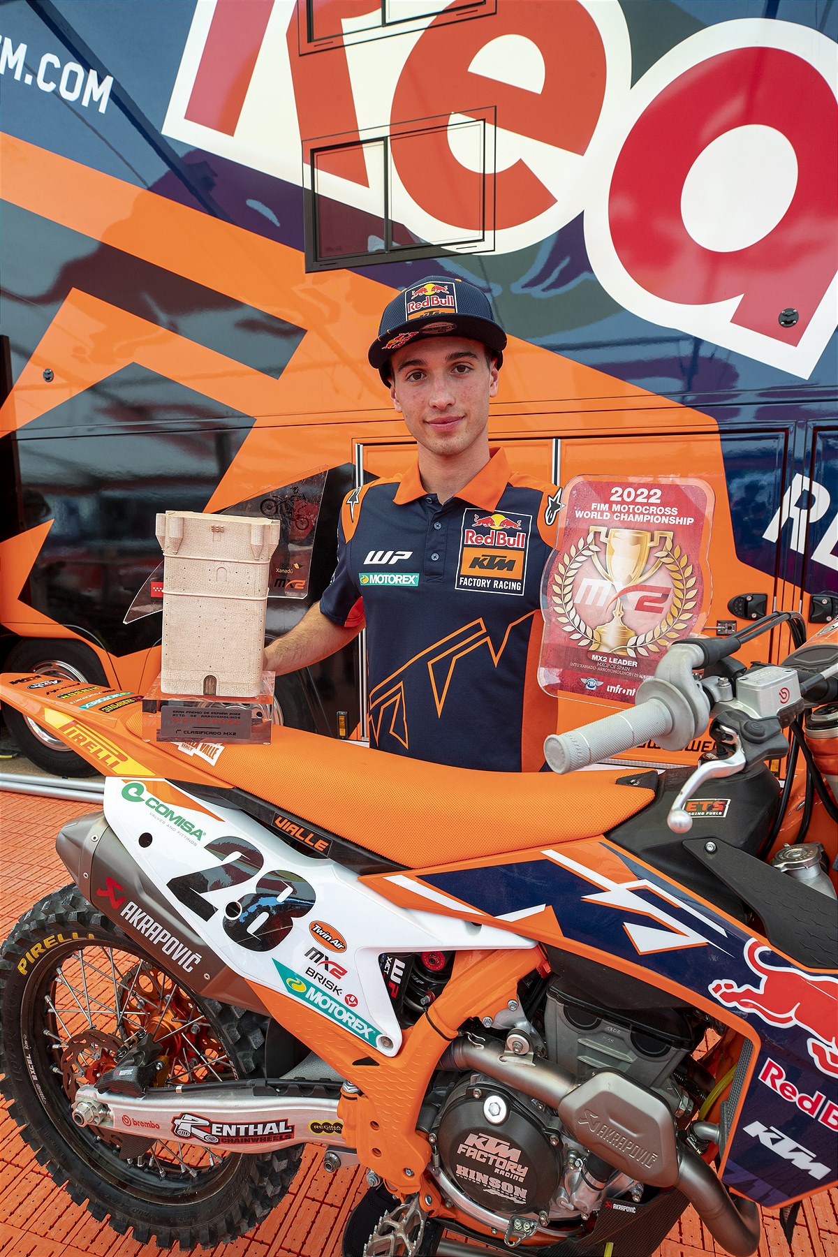 Tom Vialle KTM 250 SX-F 2022 Spain