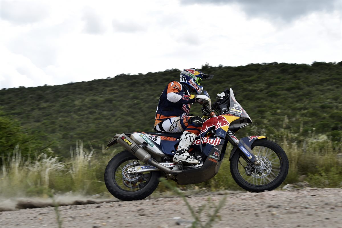 Antoine Meo KTM 450 RALLY Dakar 2016