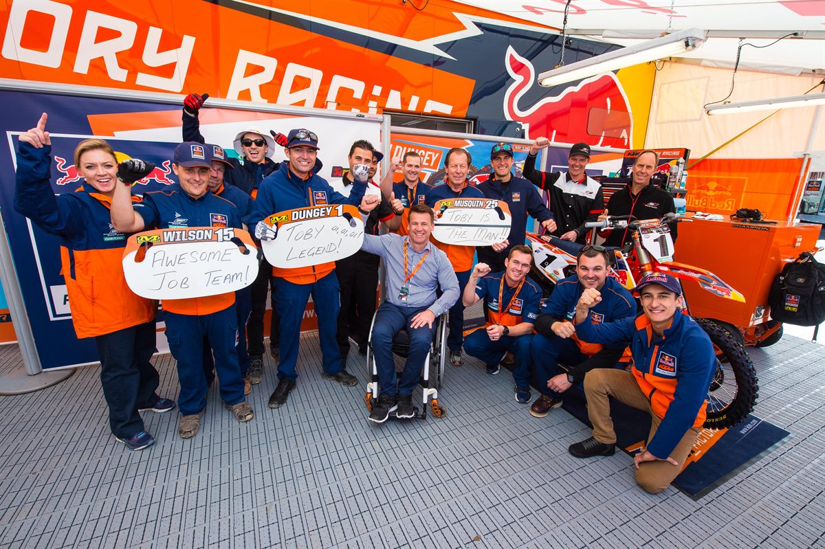 Red Bull KTM Supercross Factory Racing Team San Diego 2016