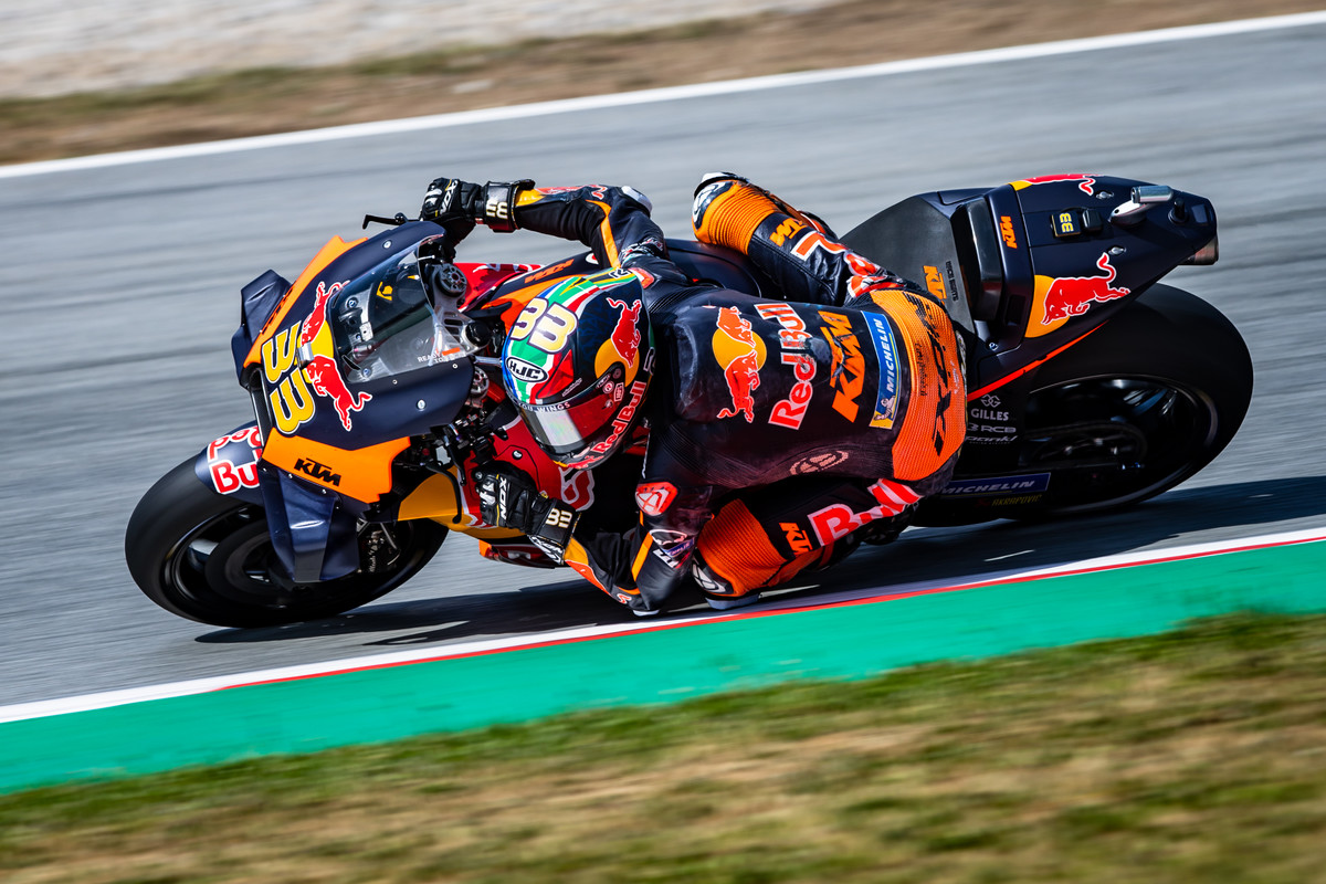 Brad Binder KTM MotoGP 2022 Catalunya Qualification