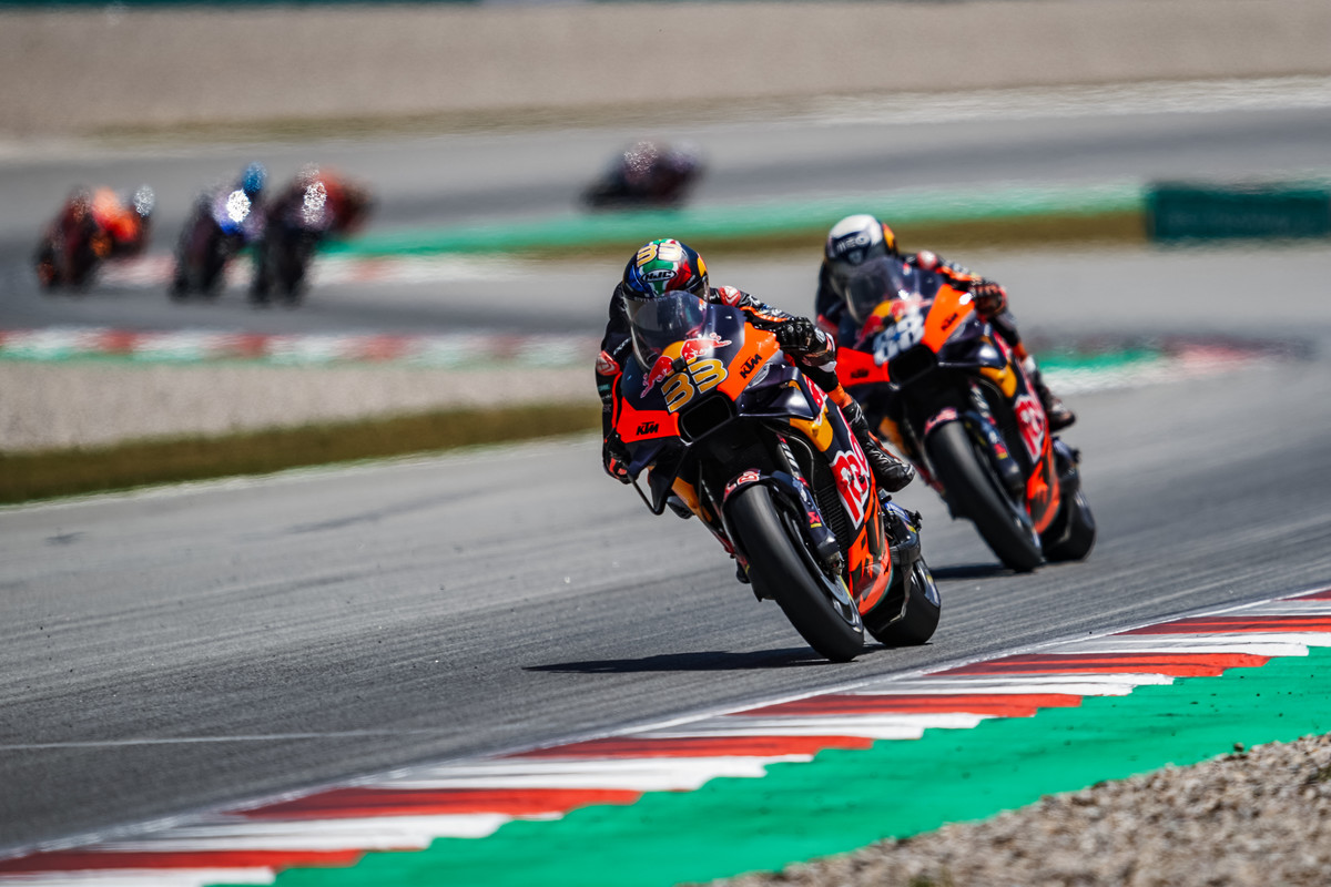 Brad Binder KTM MotoGP 2022 Catalunya race