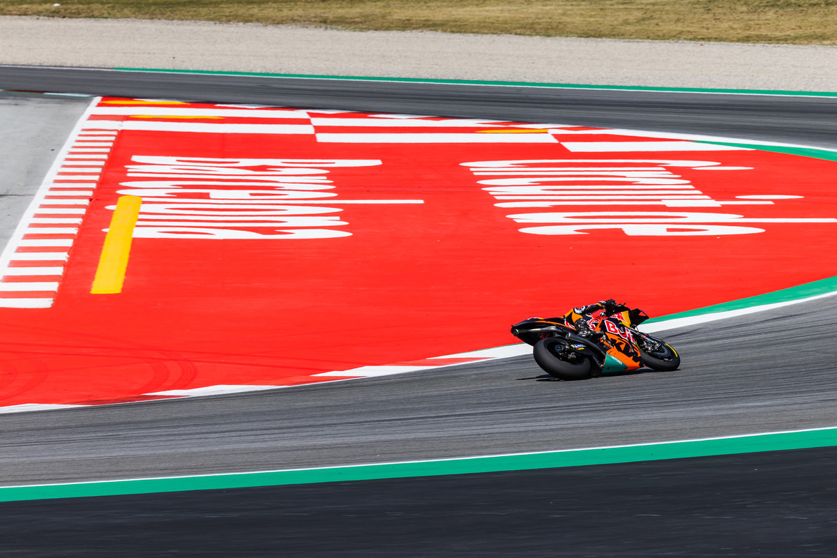 Brad Binder KTM MotoGP 2022 Catalunya Test