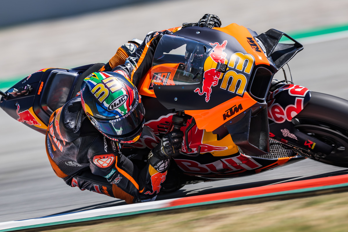 Brad Binder KTM MotoGP 2022 Catalunya Test