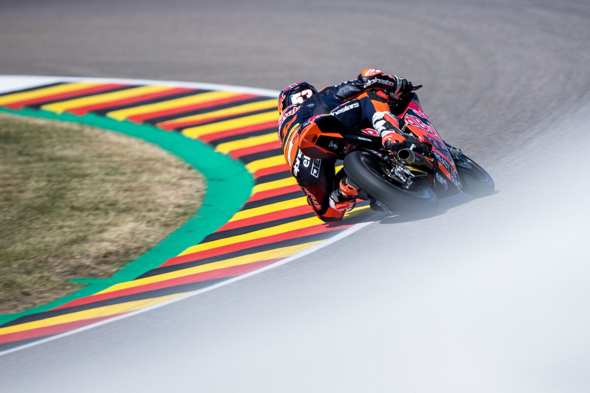 Deniz Öncü 2022 Moto3 Germany race
