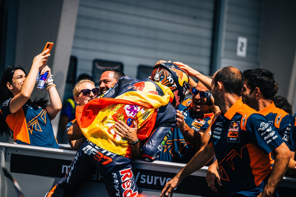 Augusto Fernandez Moto2 2022 Germany race