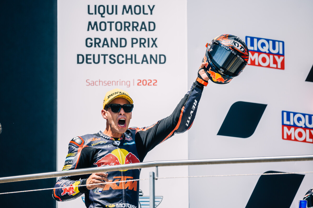 Augusto Fernandez Moto2 2022 Germany race
