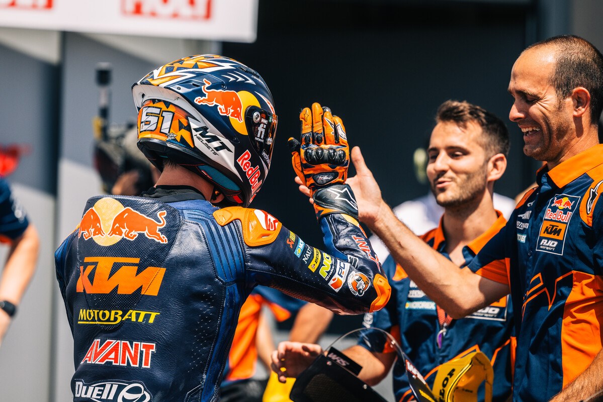 Pedro Acosta Moto2 2022 Germany race
