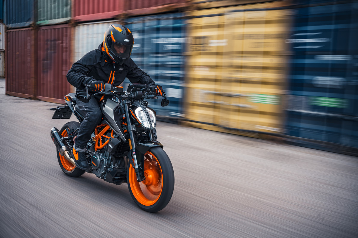 KTM 390 DUKE（オプション装着車）