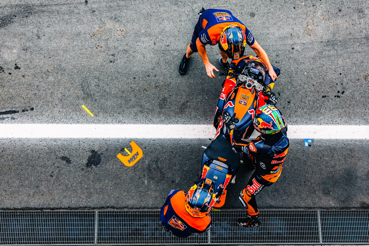 Brad Binder KTM MotoGP 2022 Netherlands Qualification