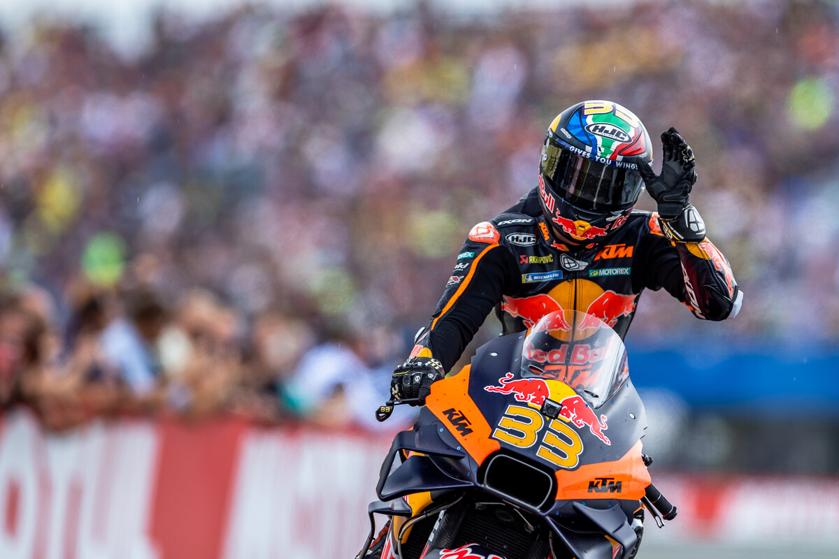 Brad Binder KTM MotoGP 2022 Netherlands race