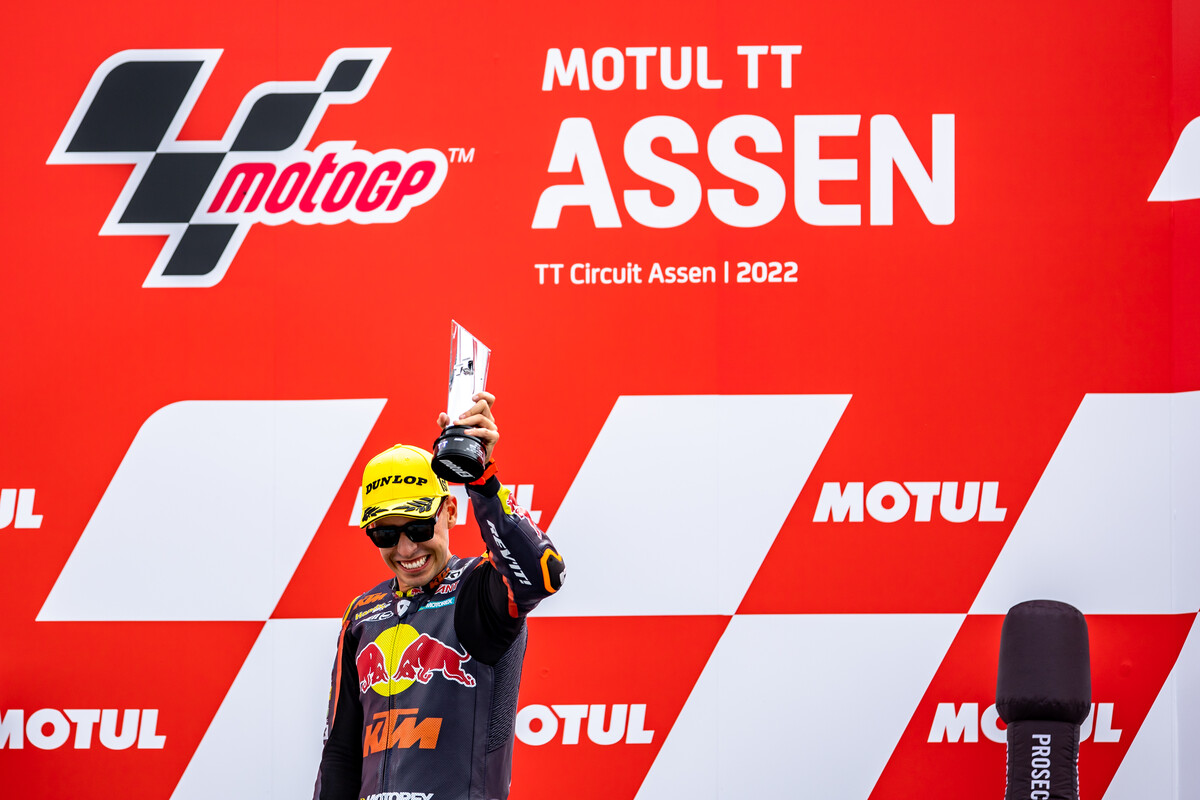 Augusto Fernandez Moto2 2022 Netherlands race