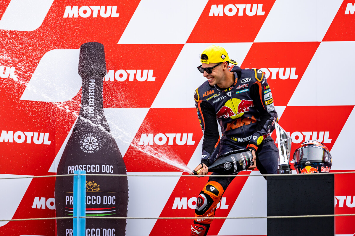 Augusto Fernandez Moto2 2022 Netherlands race