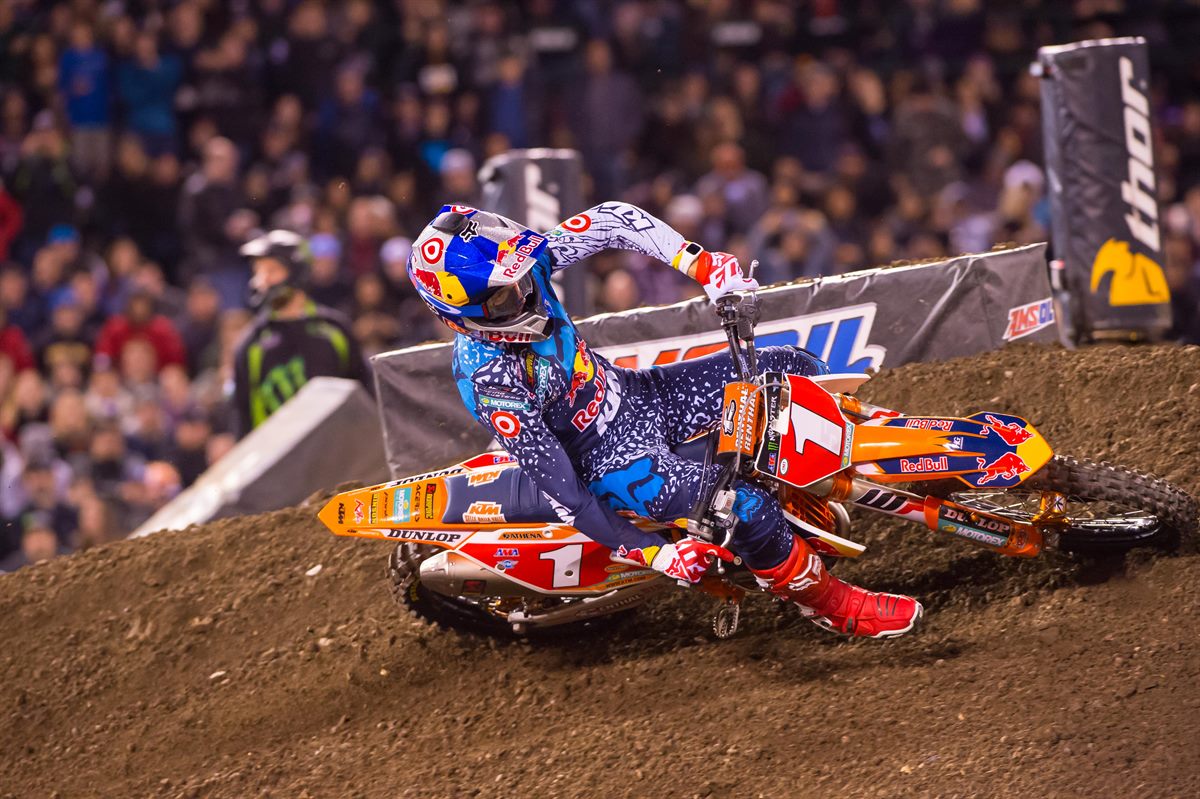 Ryan Dungey KTM 450 SX-F Anaheim 2 2016