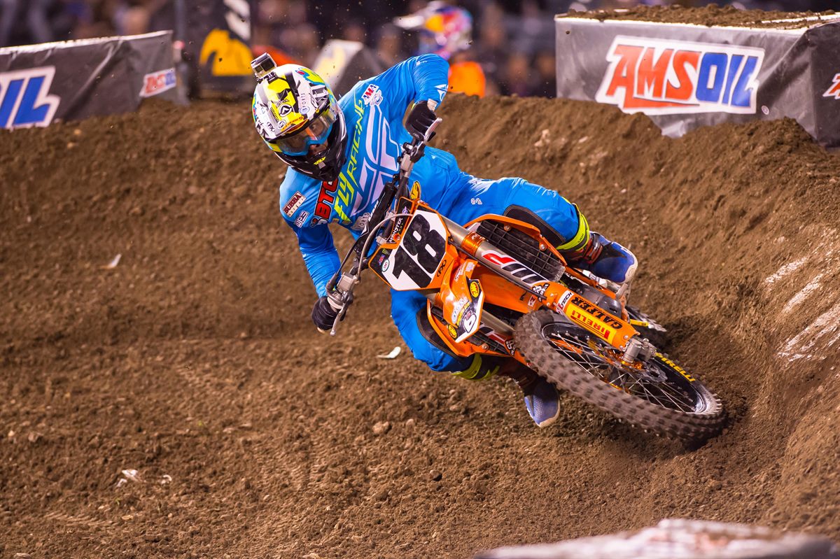 David Millsaps KTM 450 SX-F Anaheim 2 2016