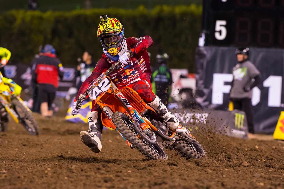 Mitchell Oldenburg KTM 250 SX-F Anaheim 2 2016