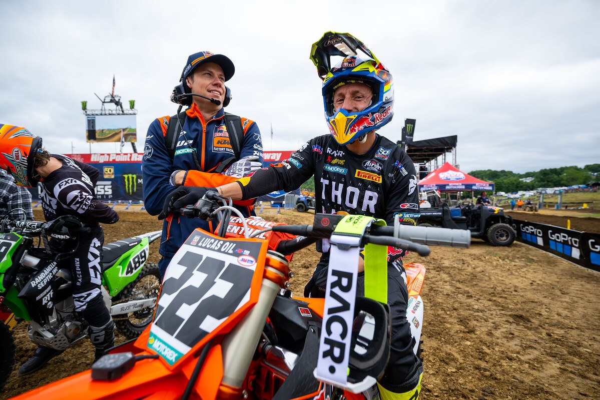 Tony Cairoli KTM 450 SX-F 2022 USA interview
