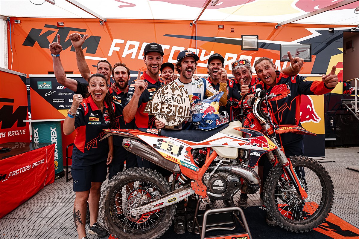 Manuel Lettenbichler Wins Red Bull Abestone