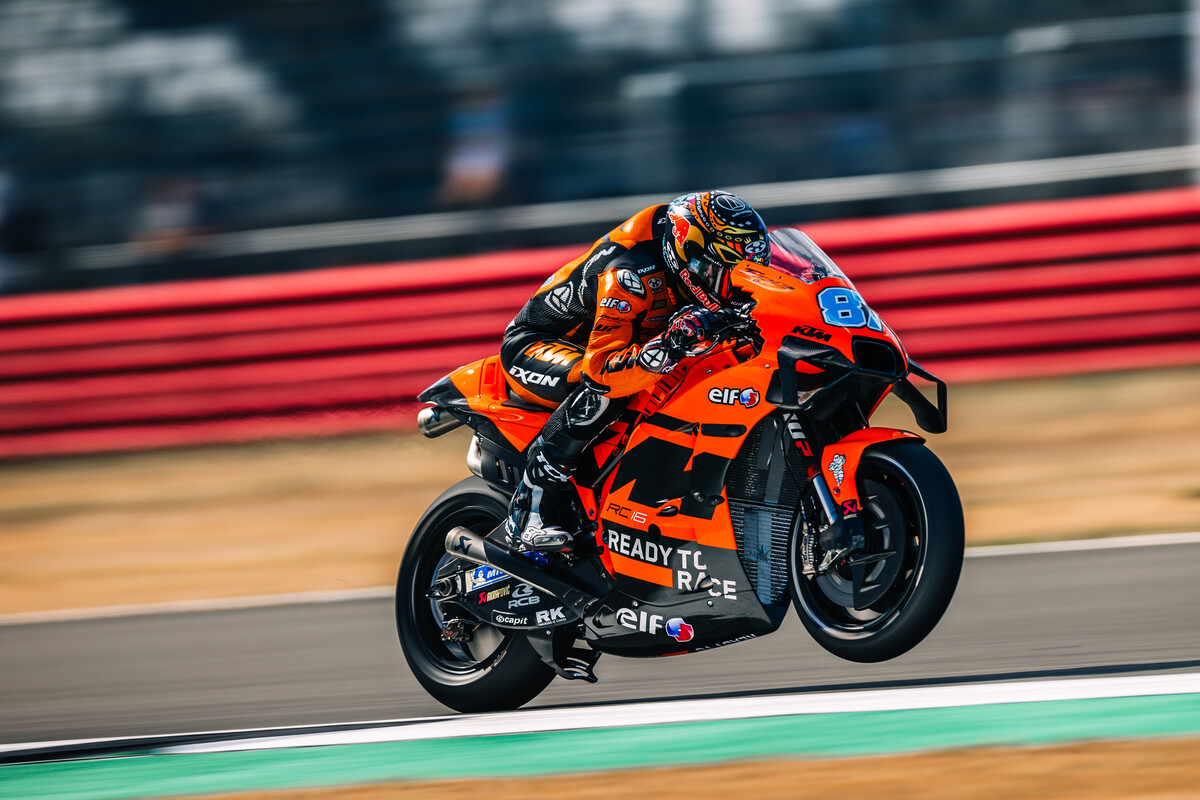 Remy Gardner MotoGP 2022 GBR Qualification
