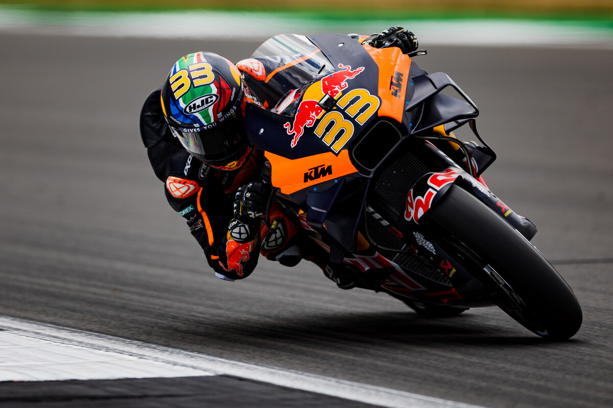 Brad Binder KTM MotoGP 2022 GBR Qualification