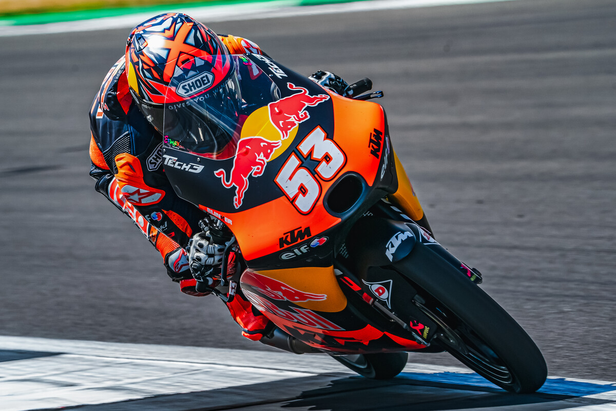 Deniz Öncü 2022 Moto3 GBR race