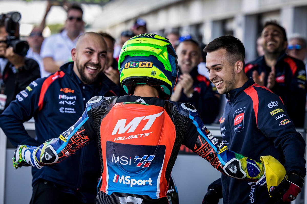 Diogo Moreira Moto3 KTM RC4 2022 GBR