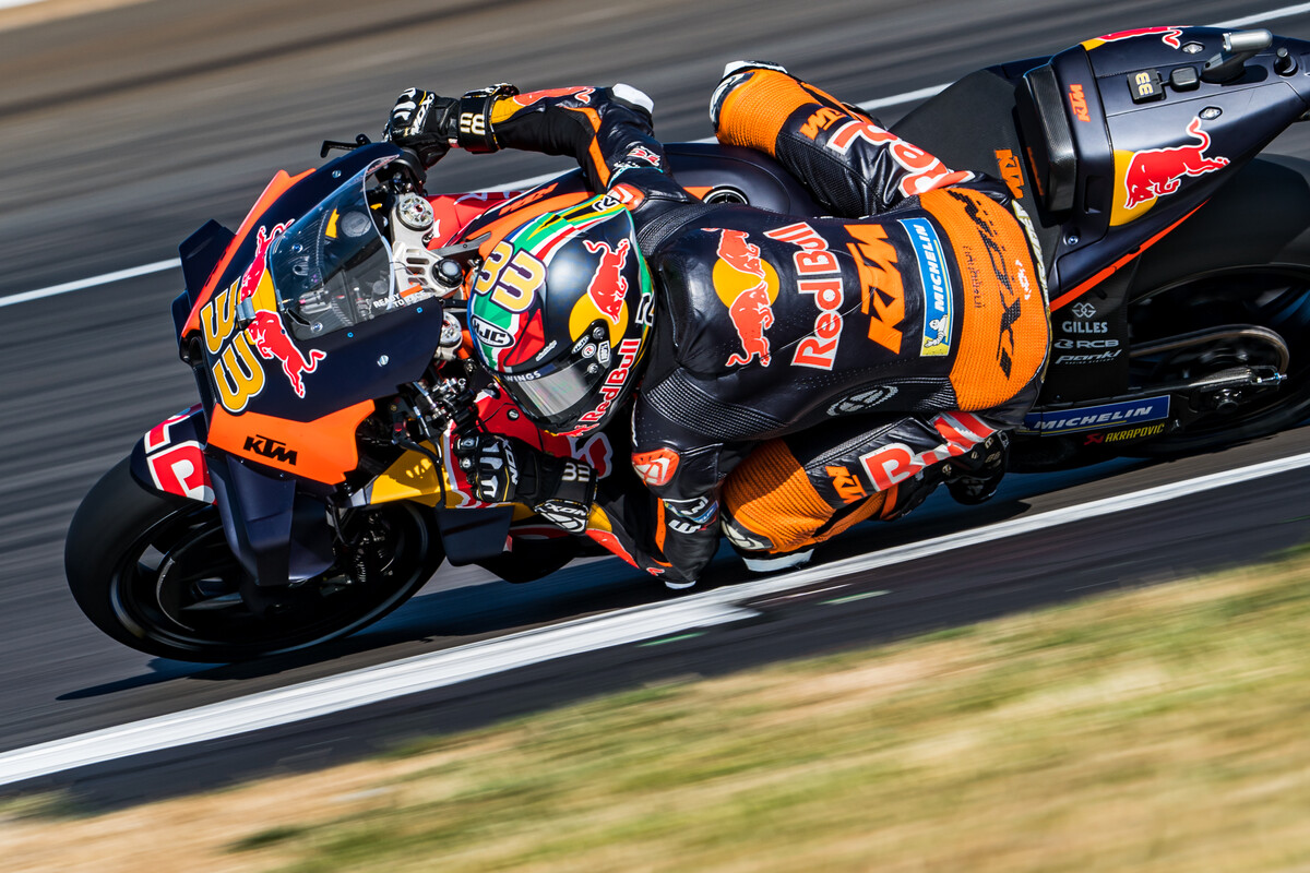Brad Binder KTM MotoGP 2022 GBR race