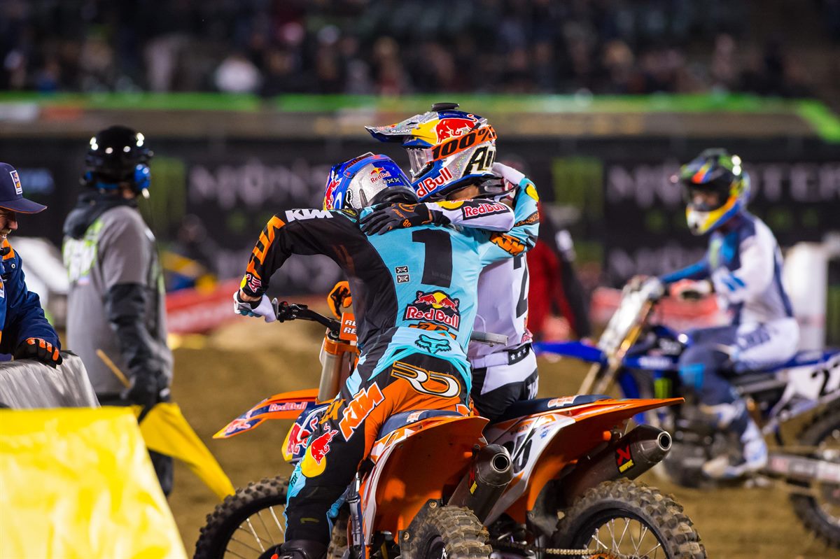 Ryan Dungey & Marvin Musquin KTM 450 SX-F Oakland 2016