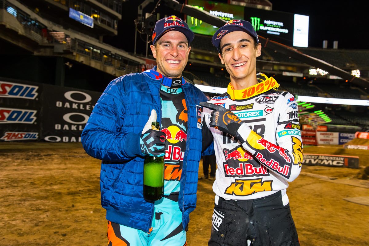Ryan Dungey & Marvin Musquin Oakland 2016