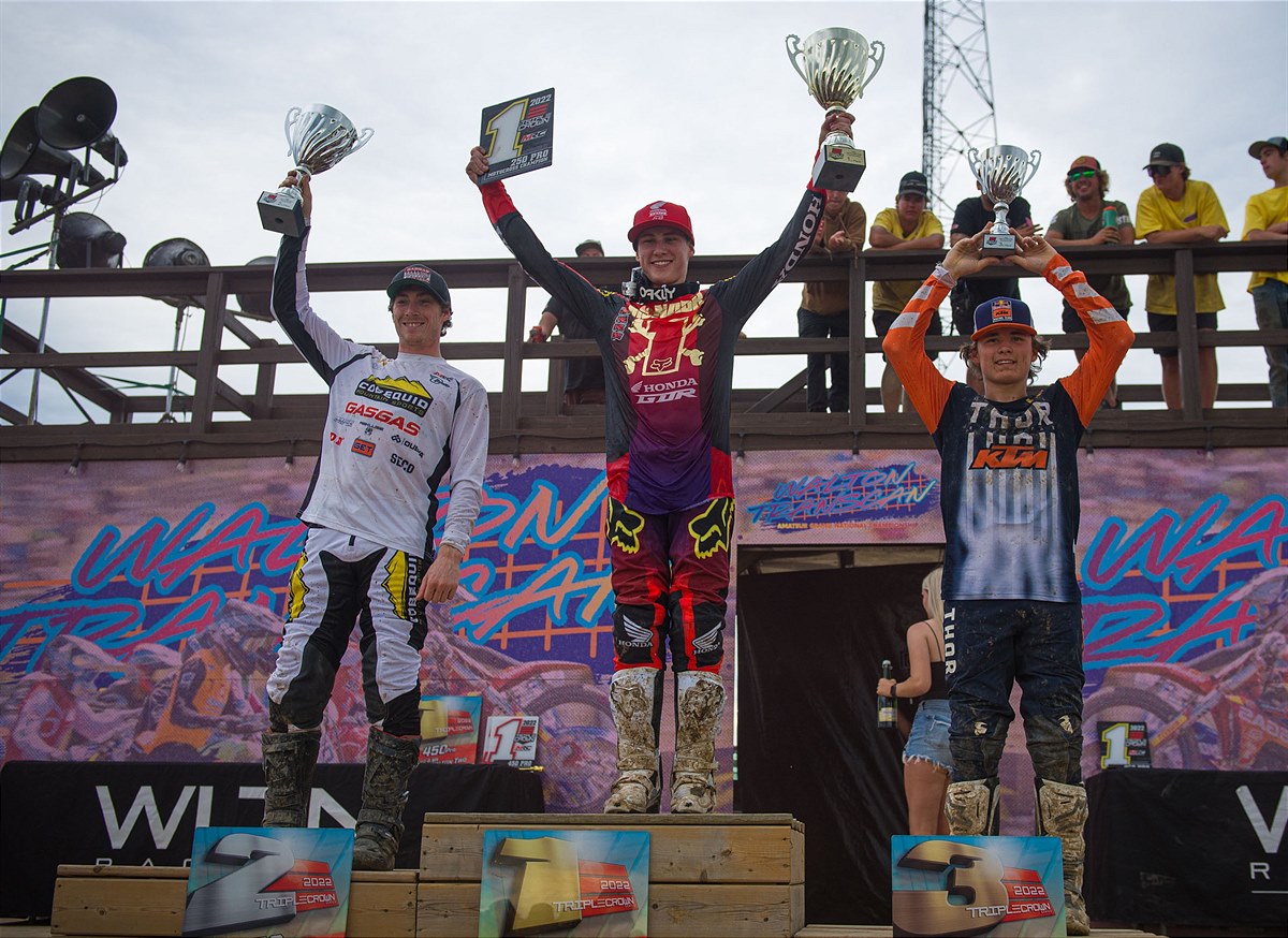 250 Pro Championship Podium