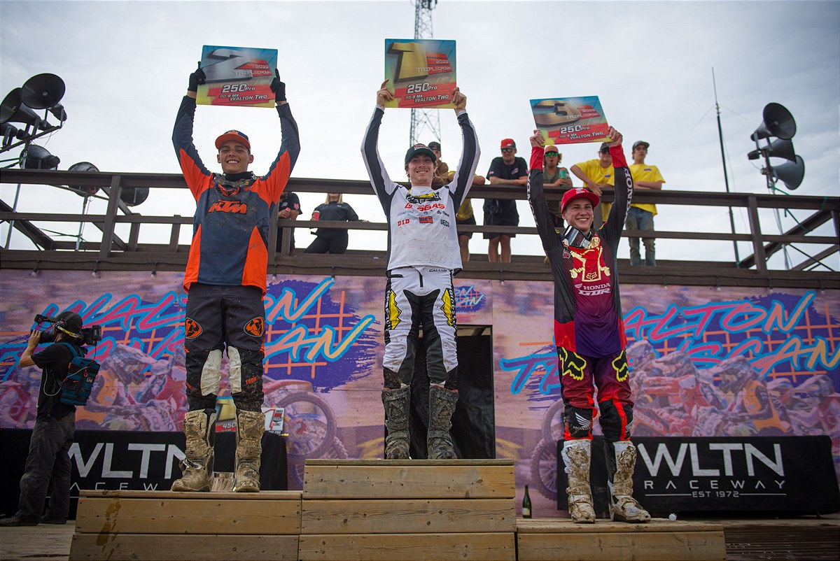 250 Pro Walton II Podium
