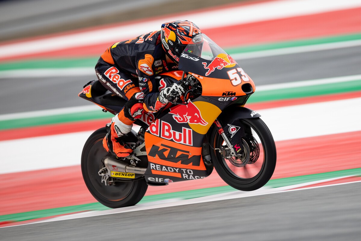 Deniz Öncü 2022 Moto3 Austria race