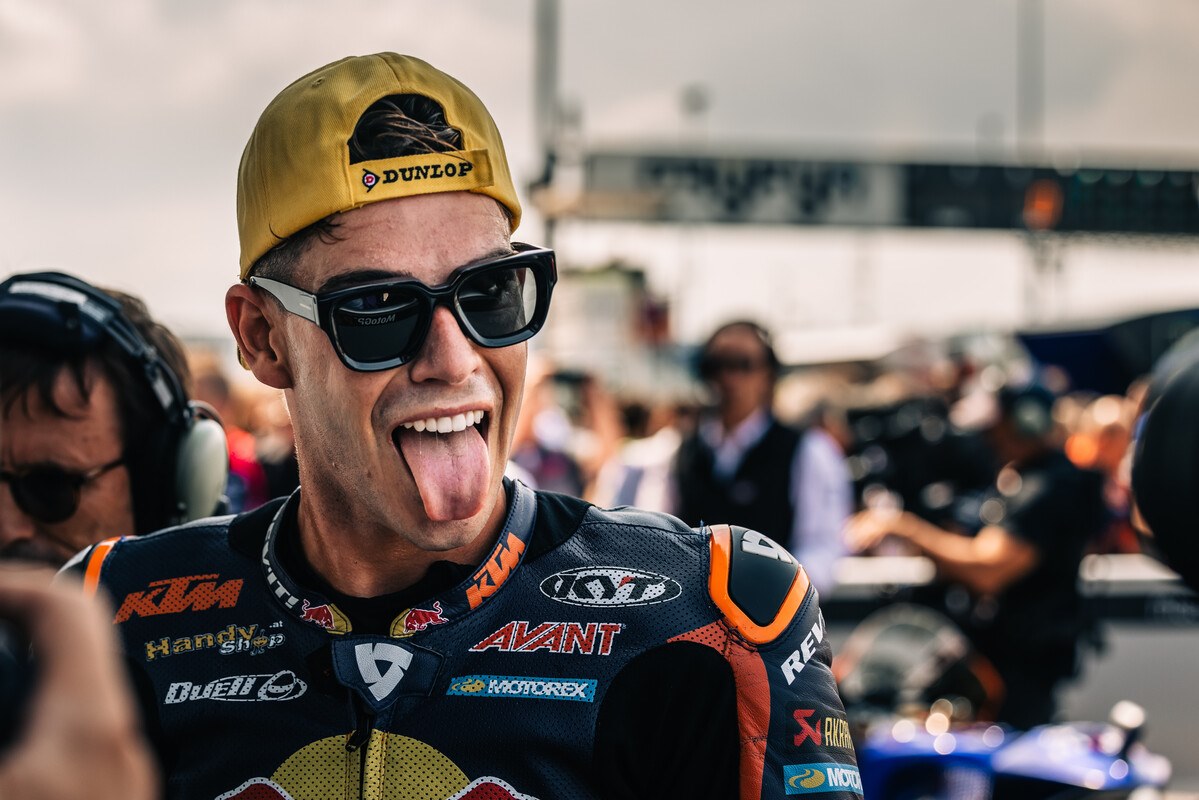 Augusto Fernandez Moto2 2022 San Marino race