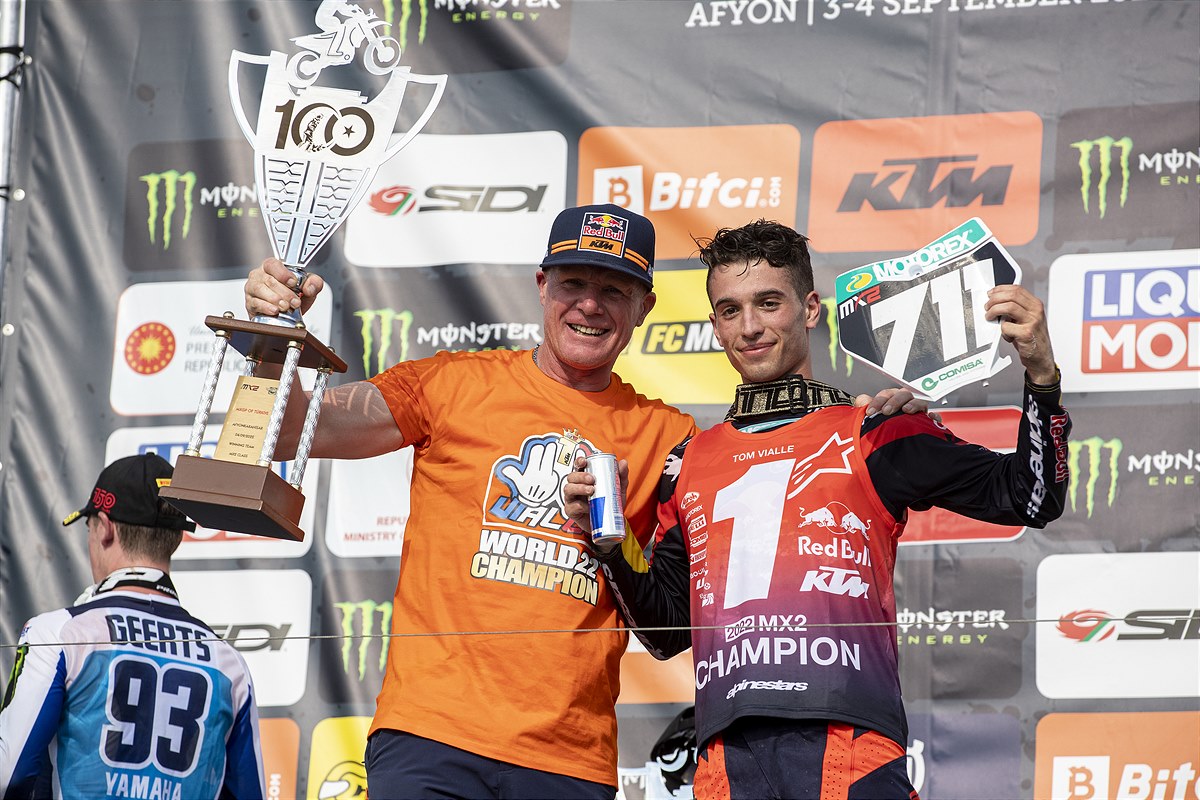 Tom Vialle KTM 250 SX-F 2022 Turkey
