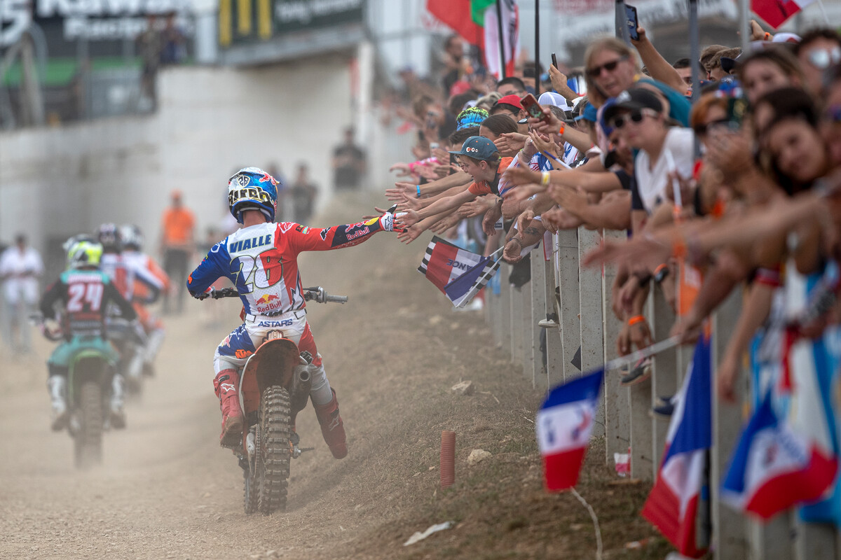 2022 MX2GP World Champion Tom Vialle 