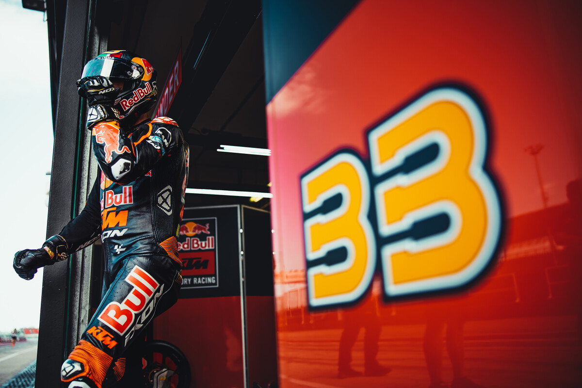 Brad Binder KTM MotoGP 2022 Misano Test
