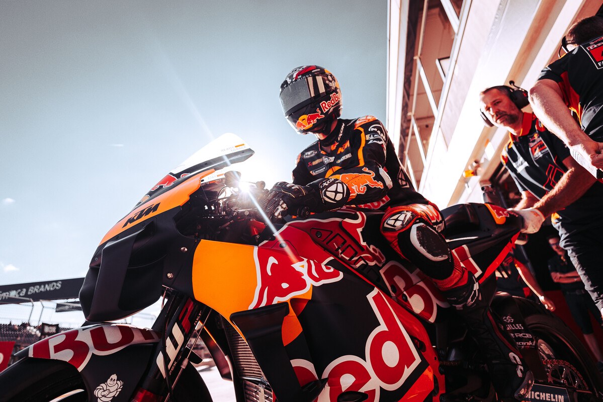 Brad Binder KTM MotoGP 2022 Aragon qualification