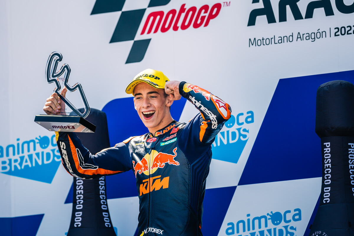 Pedro Acosta Moto2 2022 Aragon