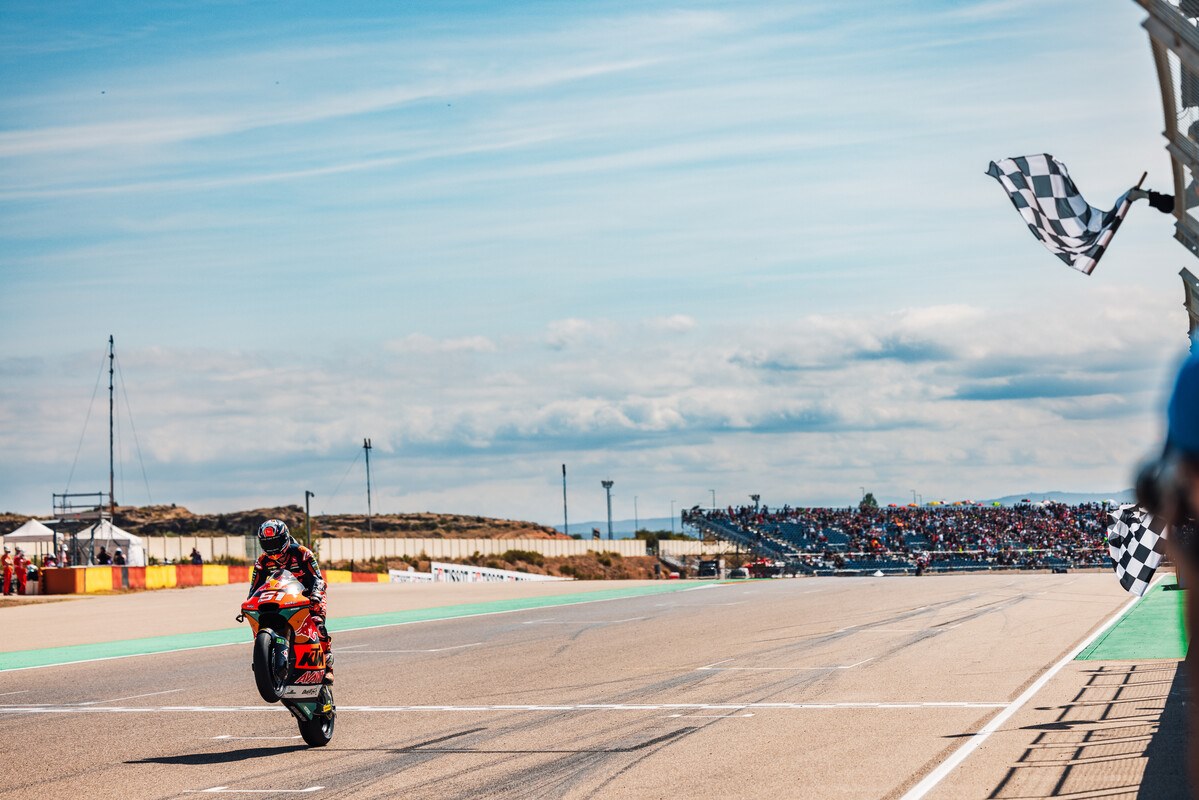 Pedro Acosta Moto2 2022 Aragon