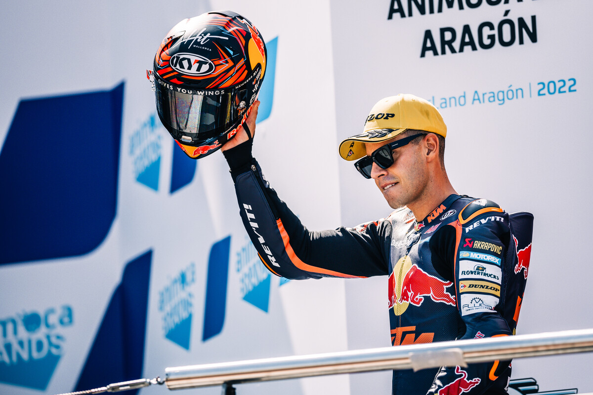 Augusto Fernandez Moto2 2022 Aragon