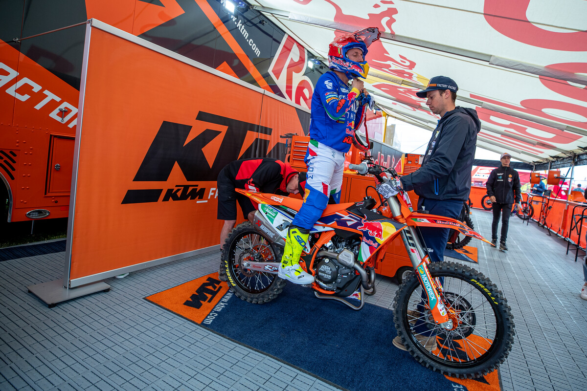 Tony Cairoli 2022 Motocross of Nations USA