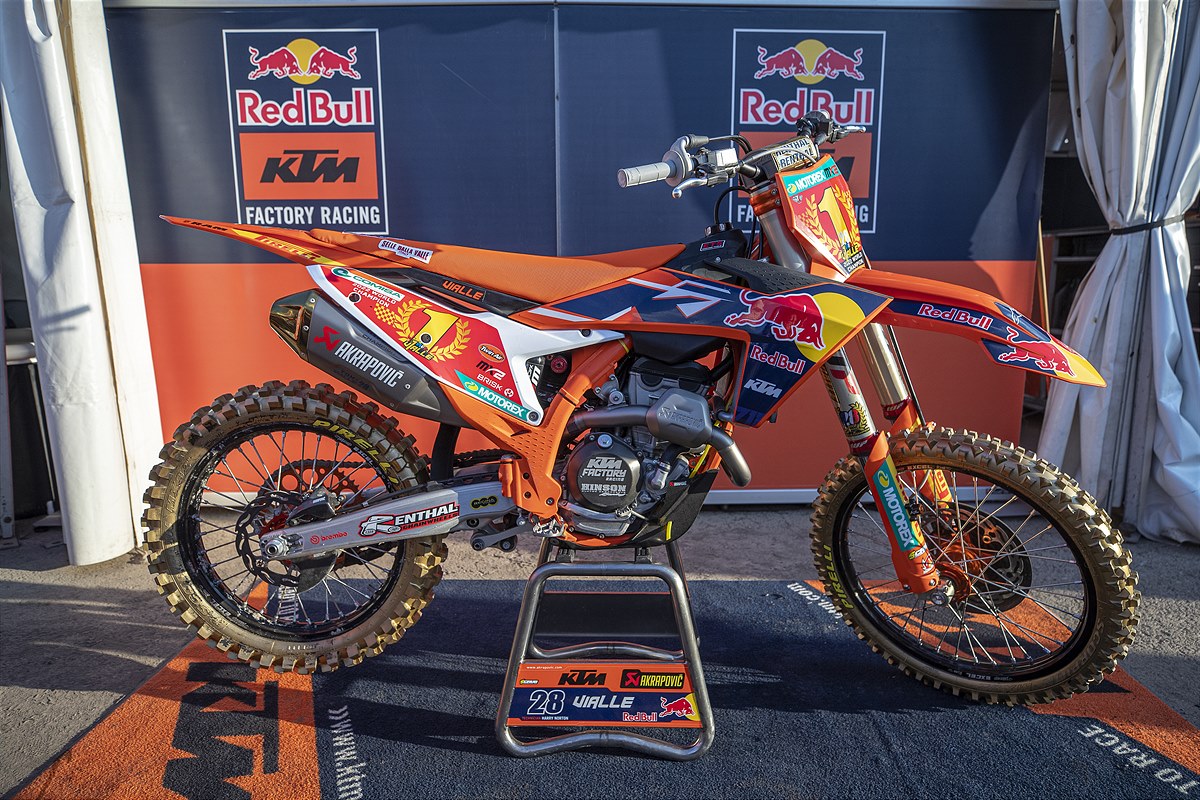 Tom Vialles MX2 World Championship Winning KTM 250 SX-F
