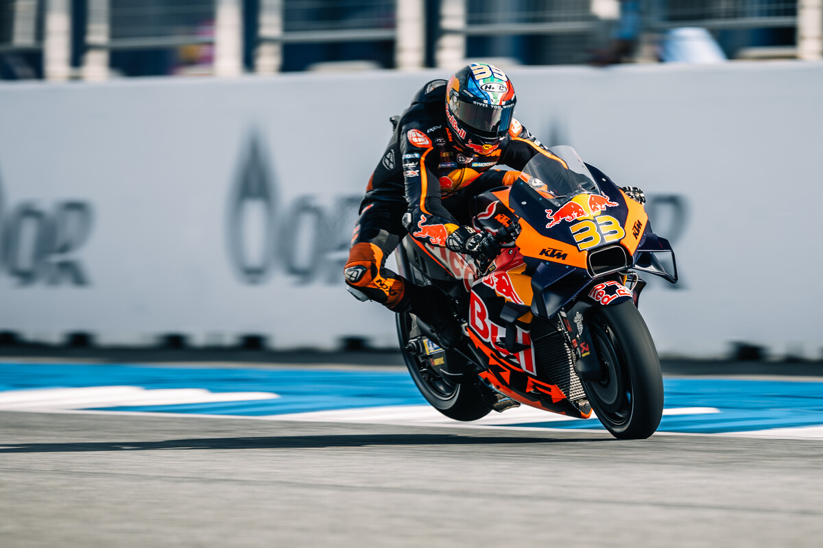 Brad Binder KTM MotoGP 2022 Thailand qualification