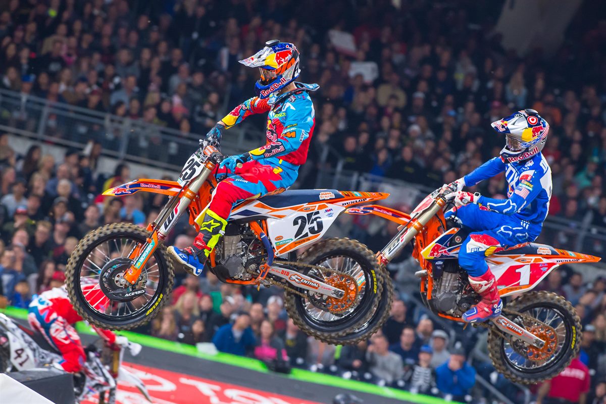 Marvin Musquin & Ryan Dungey KTM 450 SX-F San Diego 2 2016