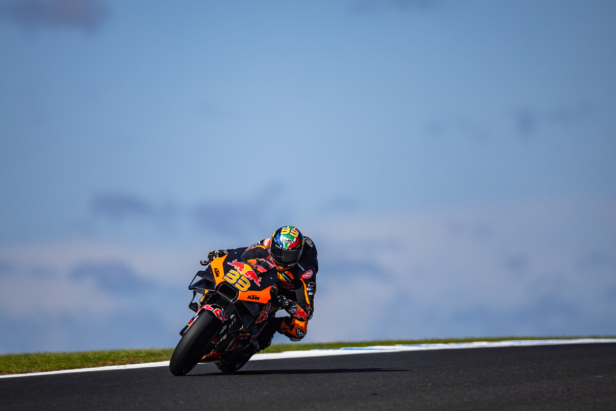 Brad Binder KTM MotoGP 2022 Australia qualification