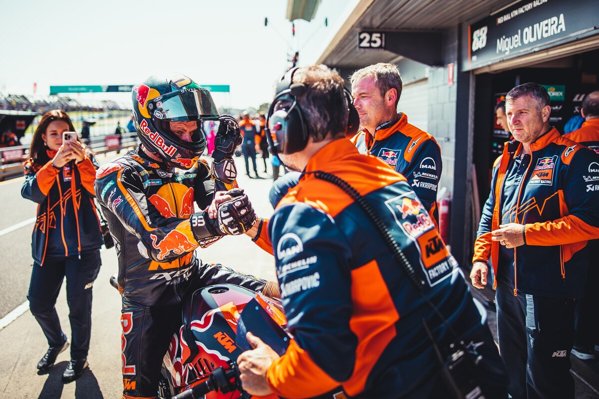 Brad Binder KTM MotoGP 2022 Australia race