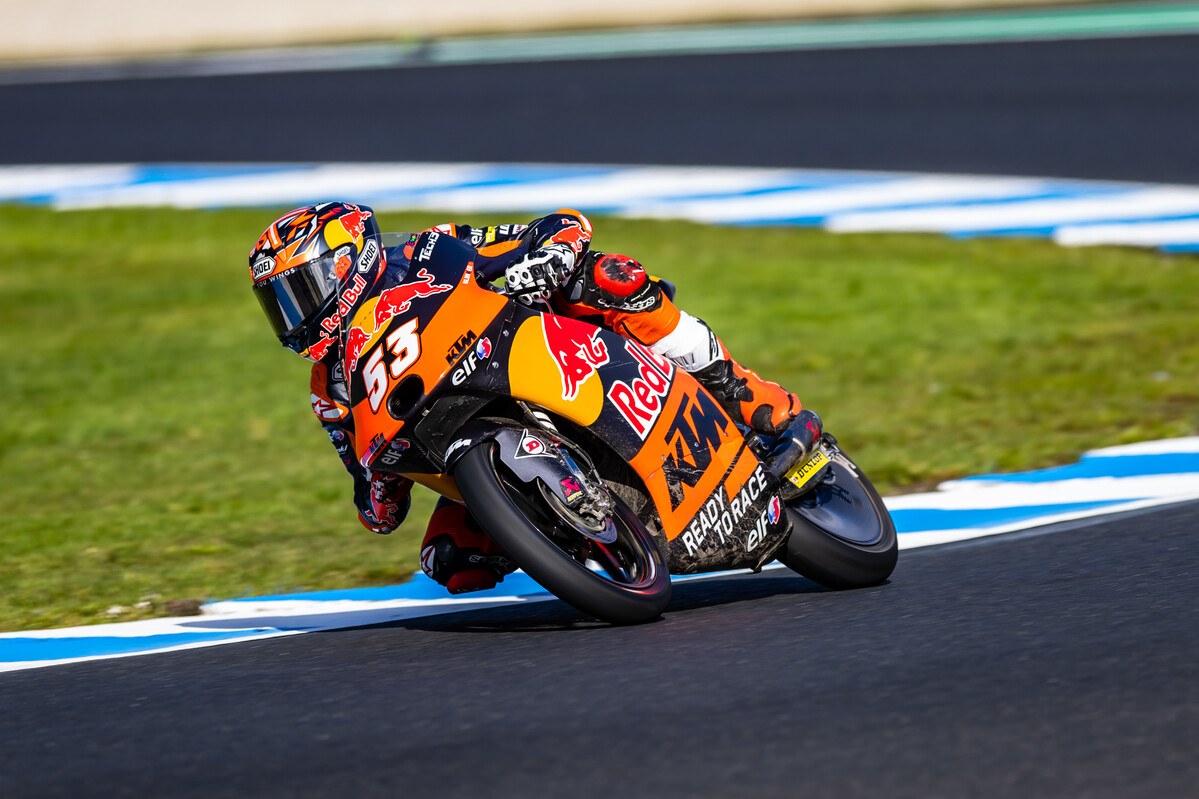 Deniz Öncü 2022 Moto3 Australia race