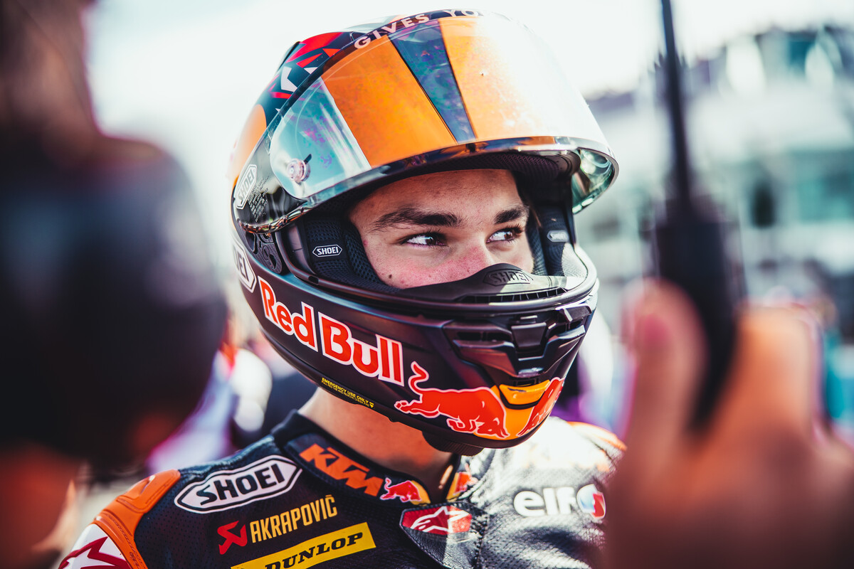 Deniz Öncü 2022 Moto3 Australia race